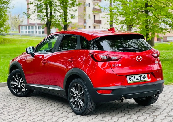 Mazda CX-3 cena 59900 przebieg: 109338, rok produkcji 2015 z Wejherowo małe 704